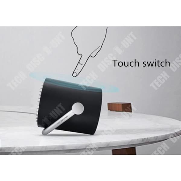 TD® bärbar usb fläkt tyst kraftfull stationär mini oscillation gamer gaming 117 cm dator billigt original