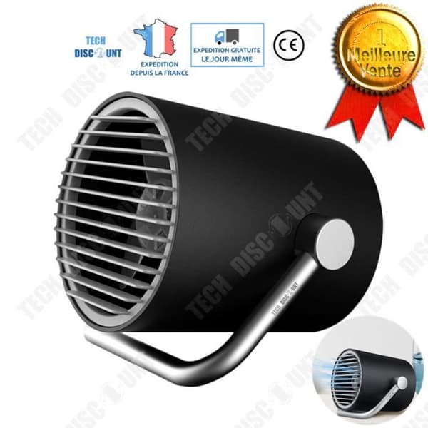TD® bärbar usb fläkt tyst kraftfull stationär mini oscillation gamer gaming 117 cm dator billigt original