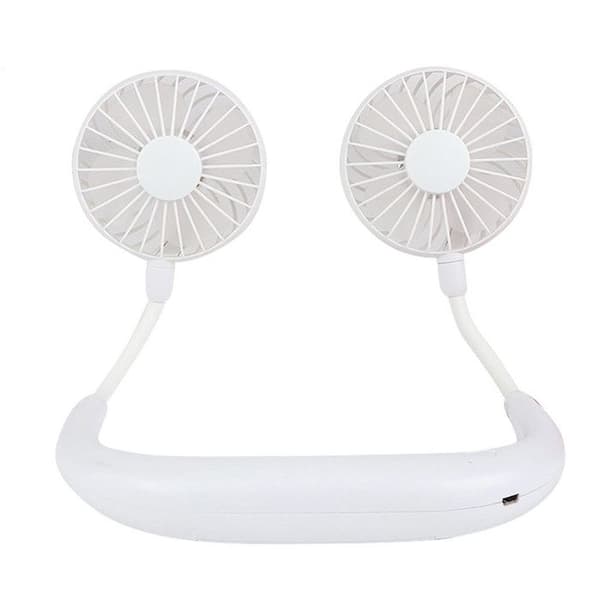 TD® Fläkthalsformat handsfree-halsdesign idealisk fläkt för sport eller kontorsarbete solid ABS-design