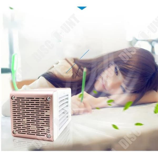 TD® USB Mini Air Cooler Hemmakontor Liten fläkt Tyst elektrisk kylfläkt