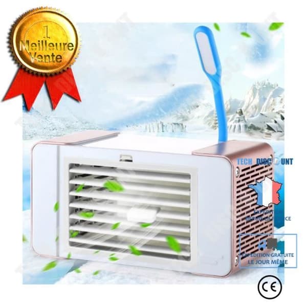 TD® USB Mini Air Cooler Hemmakontor Liten fläkt Tyst elektrisk kylfläkt