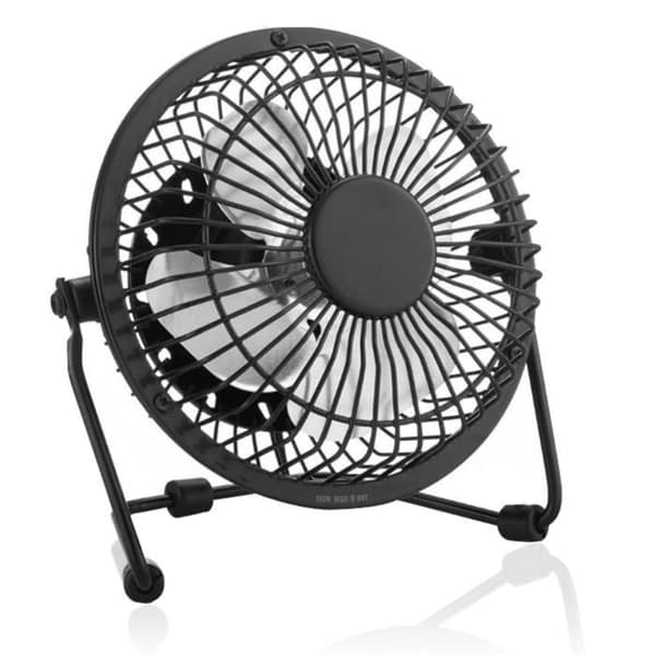 TD® Silent air blower varm professionell kraftfull golvfläkt bord skrivbord fristående vindvärmekraft svart