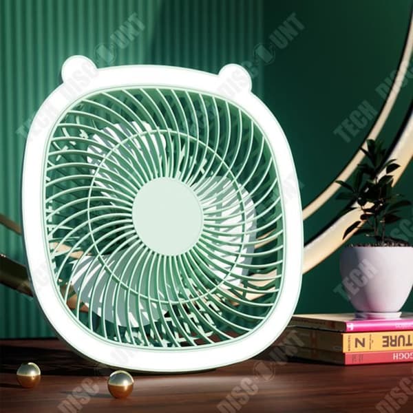 TD® Nytt skrivbord kontor stum elektrisk fläkt mini portabel usb laddning kontor liten fläkt hem sovsal stor vind