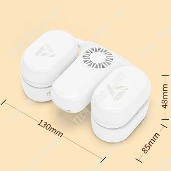 TD® Lazy hängande halsfläkt usb laddning hängande hals fläkt kyla luftkonditionering fläkt bl