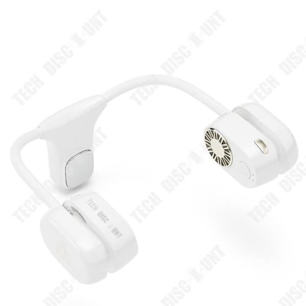 TD® Lazy hängande halsfläkt usb laddning hängande hals fläkt kyla luftkonditionering fläkt bl