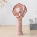 Miniatyrbild 4 av 4: TD® Portable Double Leaf Fläkt Mute USB Laddning Creative Office Student Sovsal Hem Bärbar Mini Air Supply