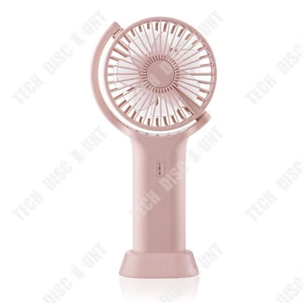 TD® Portable Double Leaf Fläkt Mute USB Laddning Creative Office Student Sovsal Hem Bärbar Mini Air Supply