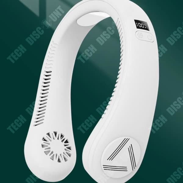 TD® Outdoor Mute hängande halsfläkt Sommarkylning Kylning Bladlös elektrisk fläkt