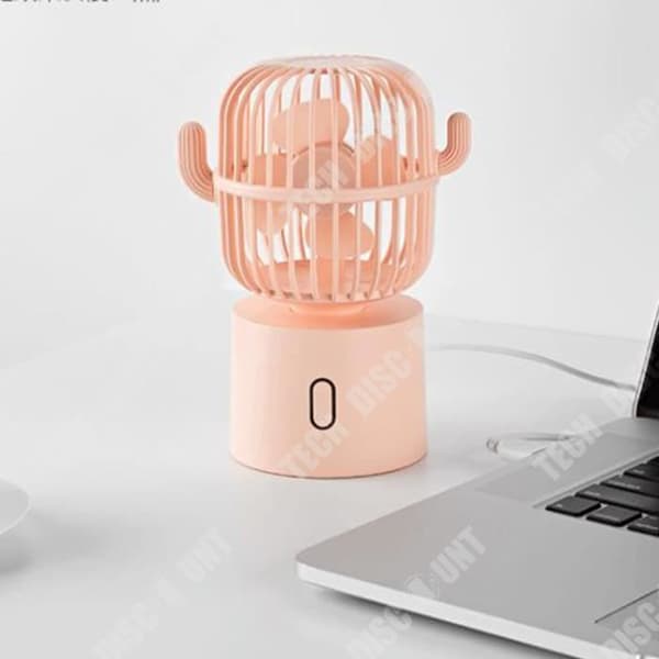 TD® Cactus skakhuvud liten fläkt usb-laddning handhållen mini stationär bärbar skakhuvud liten fläkt