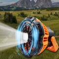 Miniatyrbild 3 av 4: TD® Portable Outdoor Camping Fläkt USB Laddning Liten Fläkt Campingtält Fiskebelysning Fläktljus