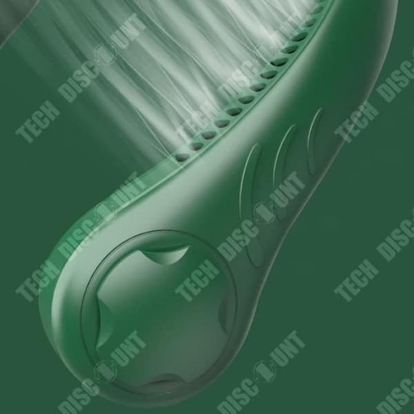 TD® Utomhussport stum hängande halsfläkt USB liten bladlös turbinfläkt elektrisk halssuspe fläkt