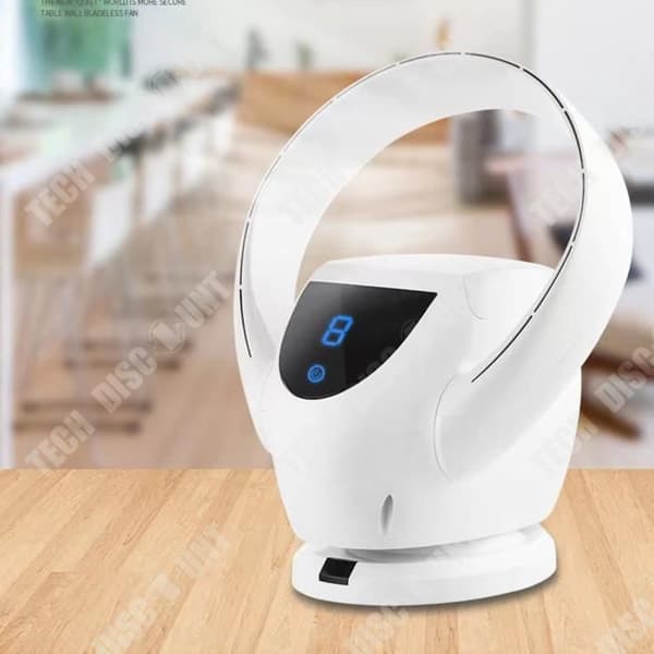 TD® Leafless Elektrisk Fläkt Tower Fläkt Hem Golvmonterad Mute Väggmonterad Desktop Stark vind Skakhuvud