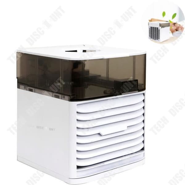 TD® Mini Air Cooler Bärbar befuktning Kylning Minsta Ice Spray Desktop Fläkt