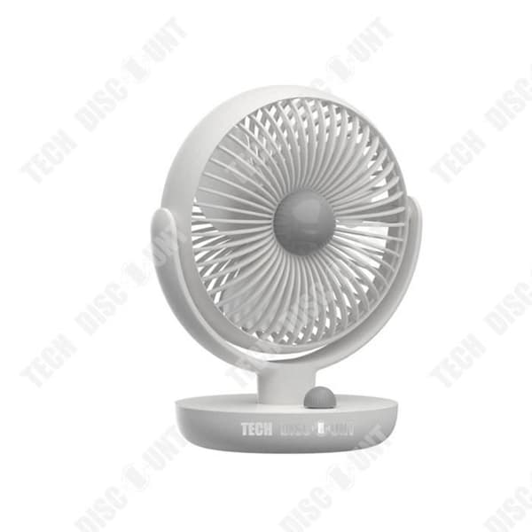 TD® USB Laddningsfläkt Sovrum Sovsal Skrivbordsfläkt Justerbar aromaterapifläkt
