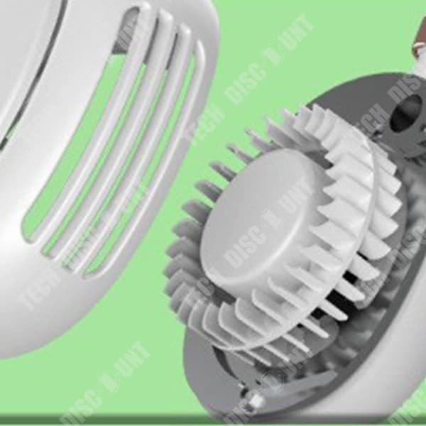 TD® Utomhushängande halsfläkt Fyra Turbo-kylning Bladlösa sportfläktar Liten USB-fläkt