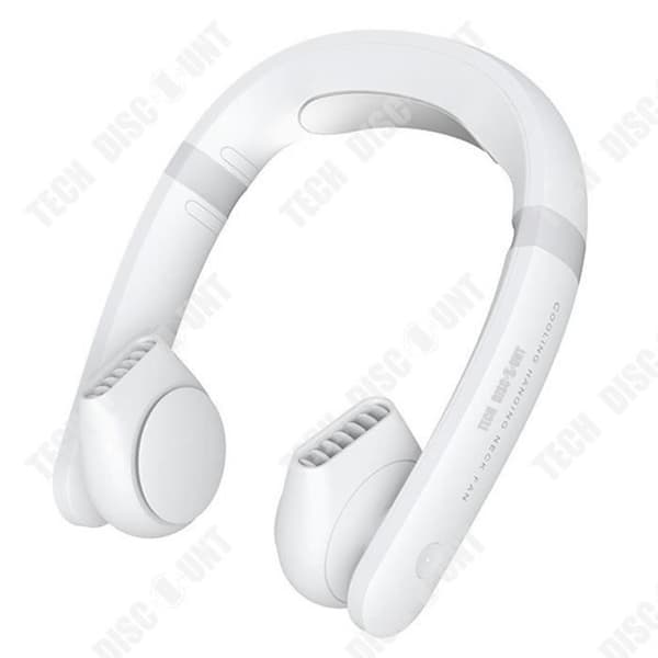 TD® Wireless Outdoor Portable Lazy Hanging Neck Fläkt Liten Fläkt Tyst Bladeless Laddning Mini Fläkt