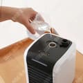 Miniatyrbild 4 av 4: TD® Air Cooler Mini Portable Office Home Mute Luftkonditionering Fläkt Desktop Vaporizer Cooler Air Large ang
