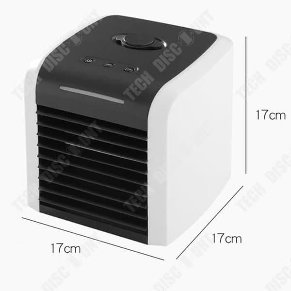TD® Air Cooler Mini Portable Office Home Mute Luftkonditionering Fläkt Desktop Vaporizer Cooler Air Large ang
