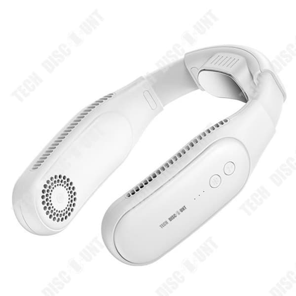 TD® Hänghals liten fläkt portabel usb mini tyst kylning hängande hals utan löv full kylning