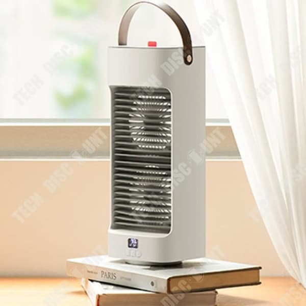 TD® Dual Spray Vattenkylningsfläkt USB Laddning Skakhuvud Kylfläkt