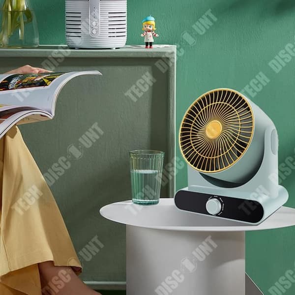TD® Mini Elektrisk fläkt Turbo Kylare Luftcirkulationsfläkt Tyst luftkonditioneringsfläkt