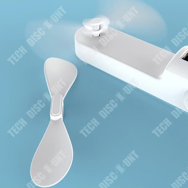 TD® Creative Outdoor Myggmedel Vikbar Fläkt Mini Bärbar USB-laddning Multifunktionell Aromaterapi Fläkt