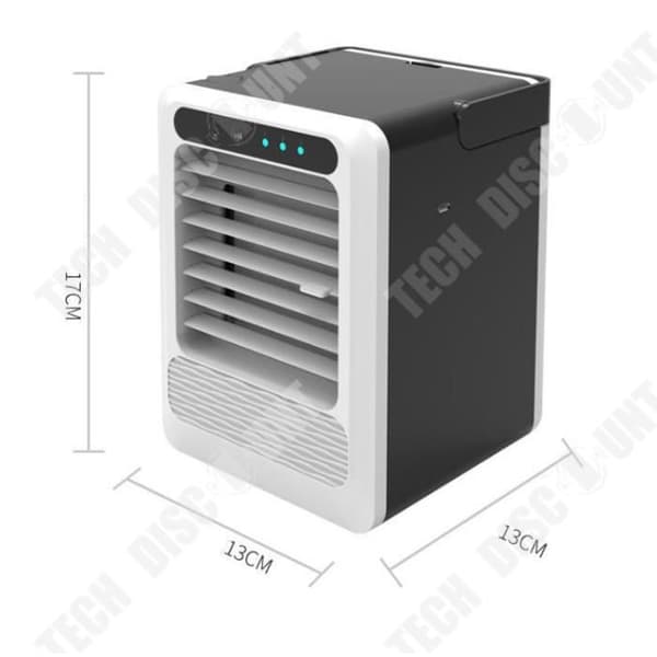 TD® usb luftkylare liten praktisk luftkonditioneringsfläkt luftkonditionering fläkt mini luftkylare