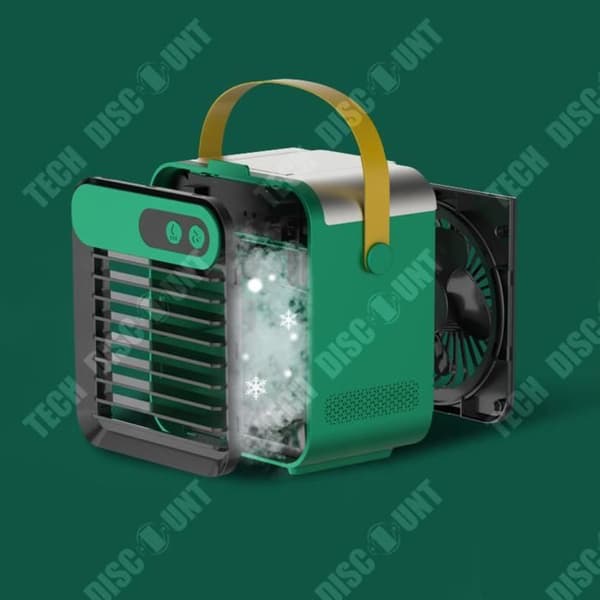 TD® Vindkall elektrisk fläkt hushåll liten luftkylare bärbar vattenkylning elektrisk fläkt