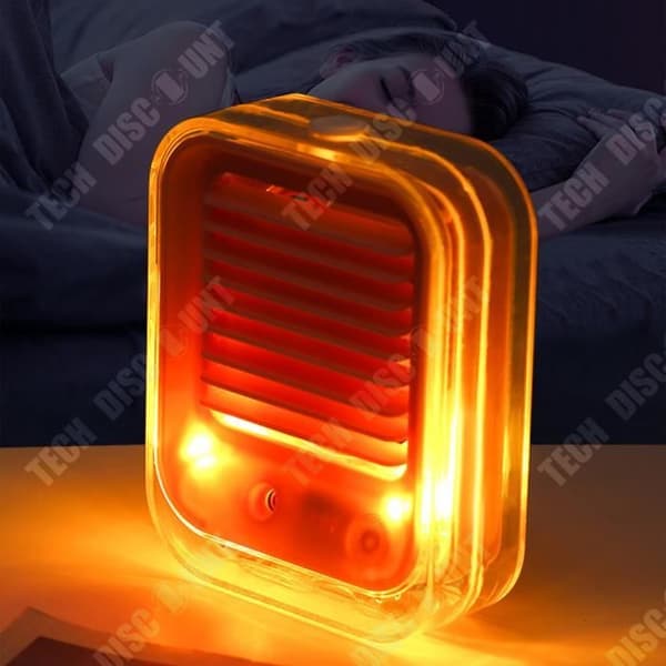 TD® Mini Kylfläkt Luftkylare Office Mute Kyla Luftkonditionering Fläkt Atmosfärsljus