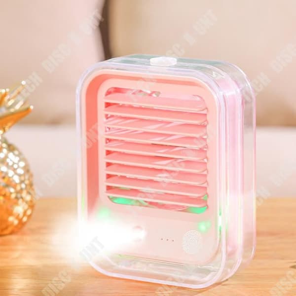 TD® Mini Kylfläkt Luftkylare Office Mute Kyla Luftkonditionering Fläkt Atmosfärsljus