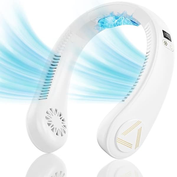 TD® USB kyl hängande hals fläkt bärbar laddning liten fläkt utomhus mute sport luftkonditionering fläkt