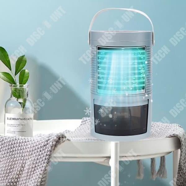 TD® Air Cooler Luftkonditioneringsfläkt Elektrisk Kylfläkt Spray Luftfuktare