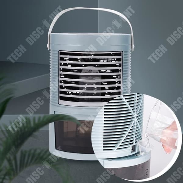 TD® Air Cooler Luftkonditioneringsfläkt Elektrisk Kylfläkt Spray Luftfuktare