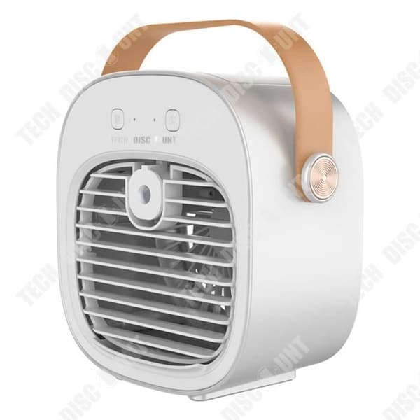 TD® USB Cooler Spray Refrigeration Bärbar Bärbar Uppladdningsbar Luftkonditionering Fläkt Mini Cooler