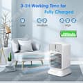 Miniatyrbild 4 av 4: TD® Desktop USB Mini Desktop Spray Befuktning Kylfläkt Luftkylare Luftkonditioneringsfläkt
