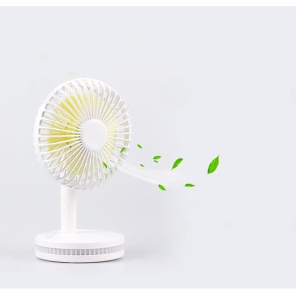 INN® Portable Mini Fläkt Bordsfläkt Laddningsbord för nattfläkt, modefläkt, minifläkt, ventilera