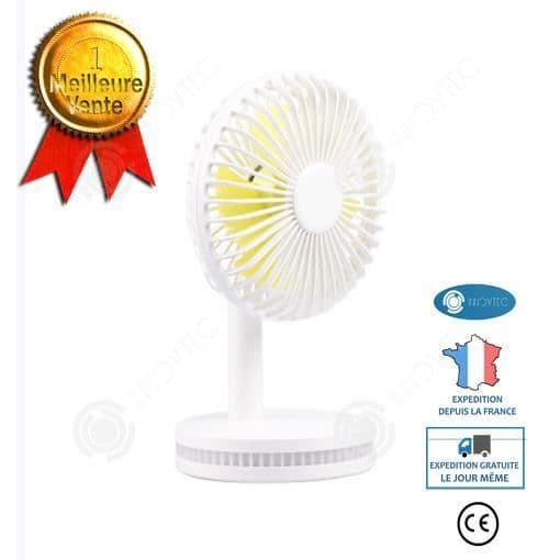 INN® Portable Mini Fläkt Bordsfläkt Laddningsbord för nattfläkt, modefläkt, minifläkt, ventilera