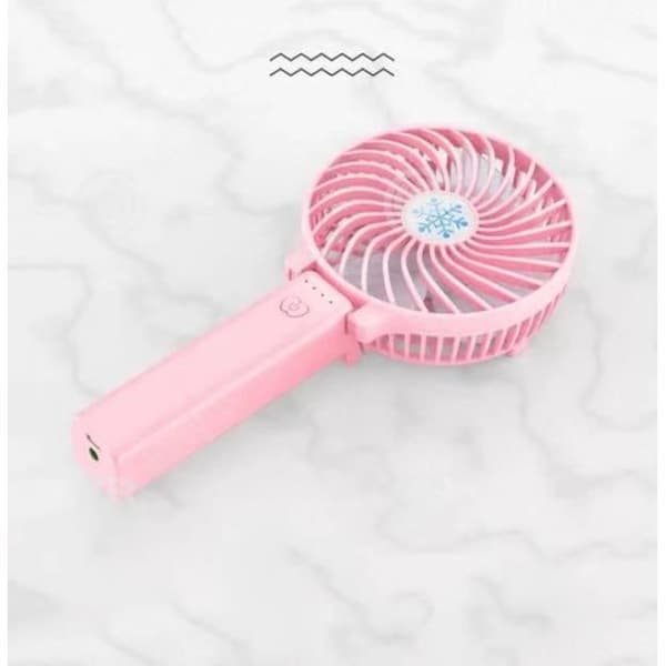 INN® Mini Portable USB Fan, Mini Pocket Fan, Silent Fan med uppladdningsbart bärbart batteri, Ventilera