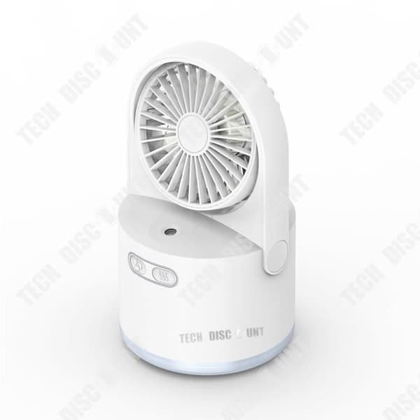 TD® Spray Luftfuktare Fläkt Tyst Kylfläkt Liten USB Fläkt