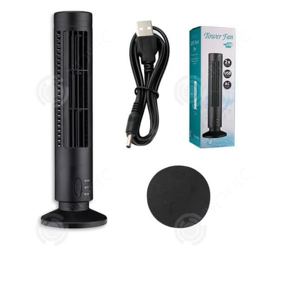 INN® Leafless tower fläkt usb bladlös skrivbordsfläkt mini portabel liten handhållen fläkt liten fläkt
