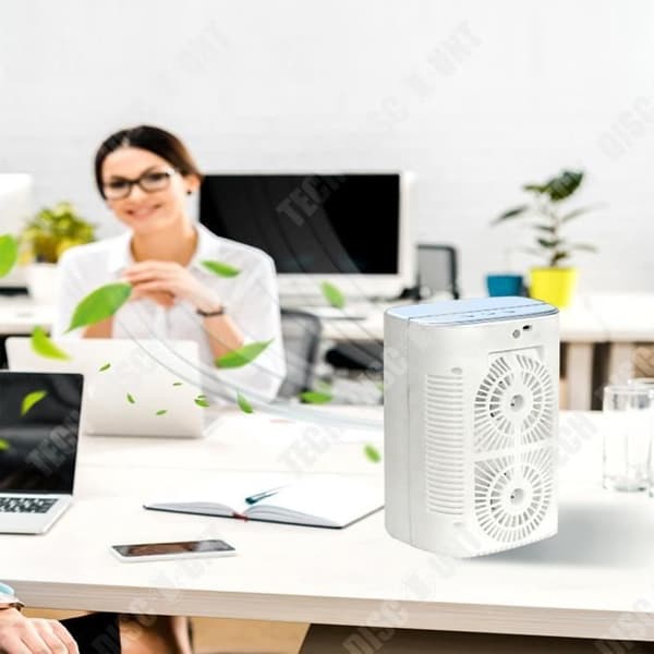 TD® Hushållsluftkylare mini kylfläkt liten luftkonditionering luftfuktare tre hastigheter cirkulerande luft
