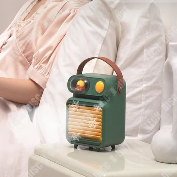 TD® Luftkylare mini luftkonditionering kyl liten fläkt sovsal hemmakontor liten kylartefakt