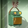Miniatyrbild 4 av 4: TD® Luftkylare mini luftkonditionering kyl liten fläkt sovsal hemmakontor liten kylartefakt