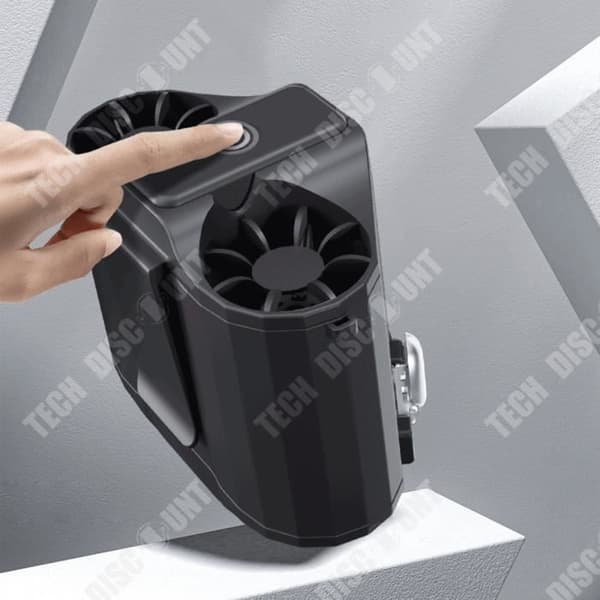 TD® Intelligent batteribyte Steglös hastighetsreglering Utomhuscamping midjehängande fläkt