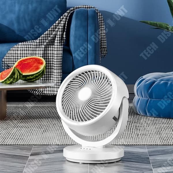 TD® Luftcirkulationsfläkt USB-laddning kontorsbord elektrisk fläkt liten fläkt wind mute liten fläkt