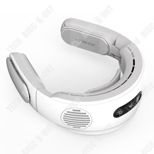TD® Leafless hängande hals fläkt usb mini fläkt justerbar utomhus portabelt hopfällbart design kylskåp