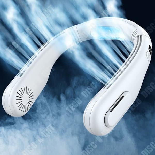 TD® Sport kyl hängande hals liten bärbar fläkt tyst lövlös sommar lata kall fläkt