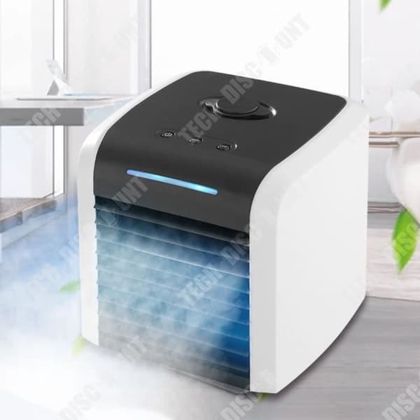 TD® Air Cooler Mini Portable Home Office Mute Luftkonditioneringsfläkt Desktop Vaporizer Air Cooler