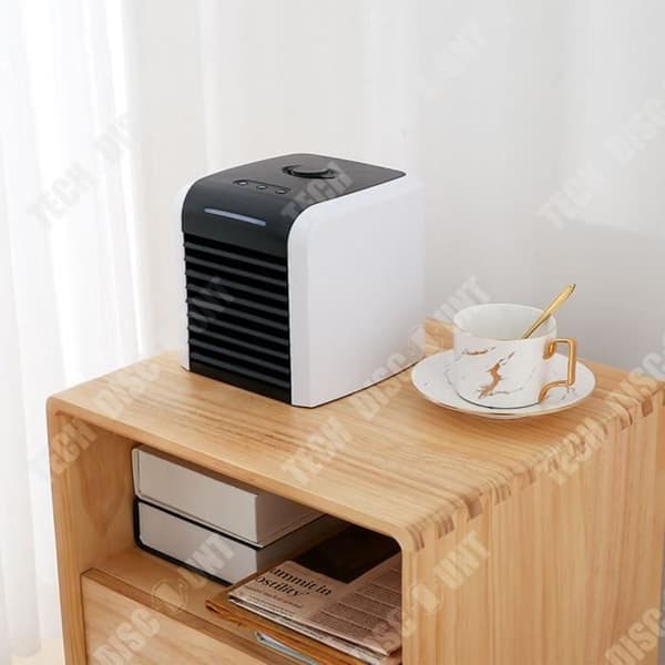 TD® Air Cooler Mini Portable Home Office Mute Luftkonditioneringsfläkt Desktop Vaporizer Air Cooler
