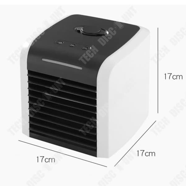 TD® Air Cooler Mini Portable Home Office Mute Luftkonditioneringsfläkt Desktop Vaporizer Air Cooler